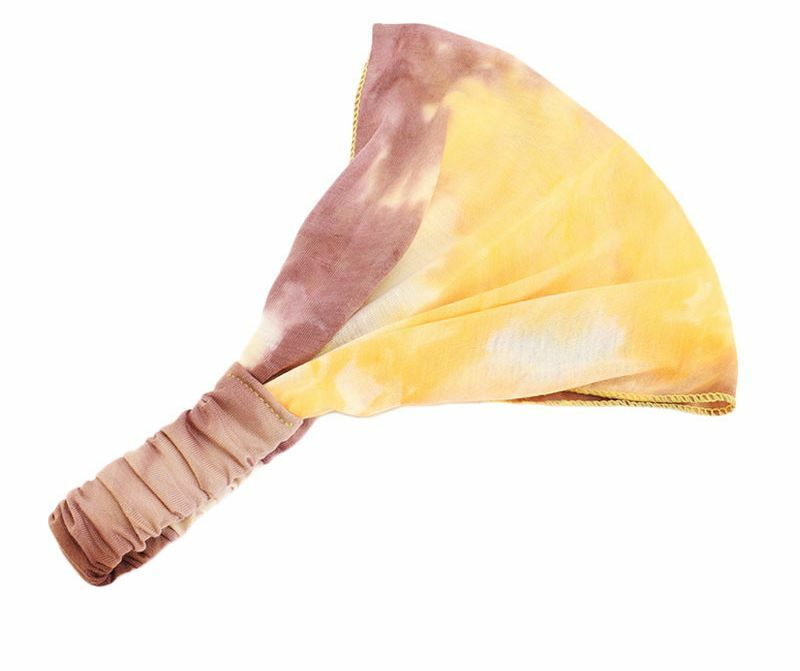 Tie-dye bandanna headband