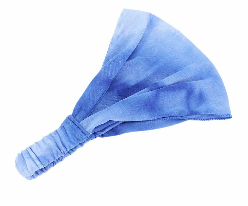 Tie-dye bandanna headband
