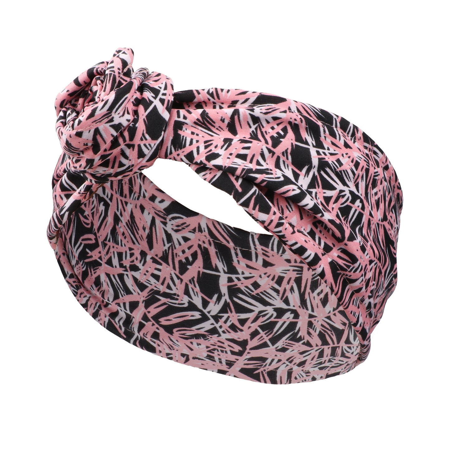 Bulk 20 pieces printed flat wide twist hair scarf