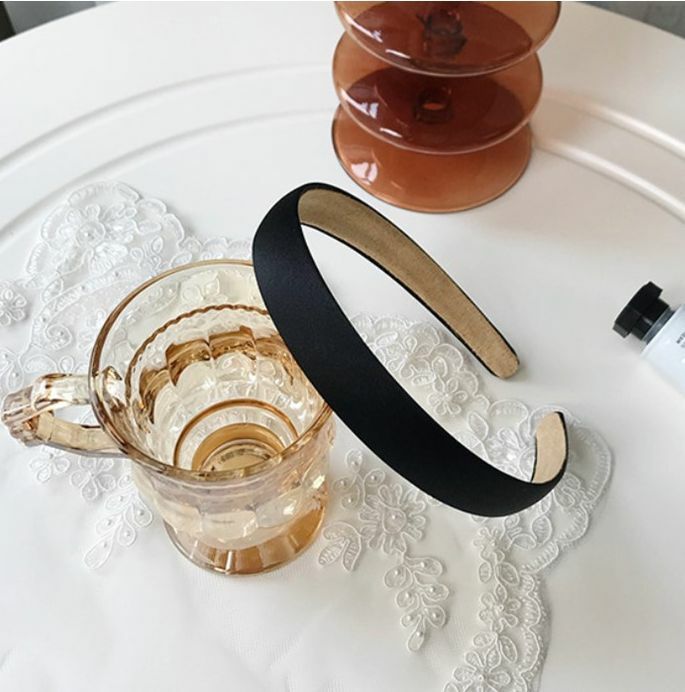 2cm-wide silky satin headband