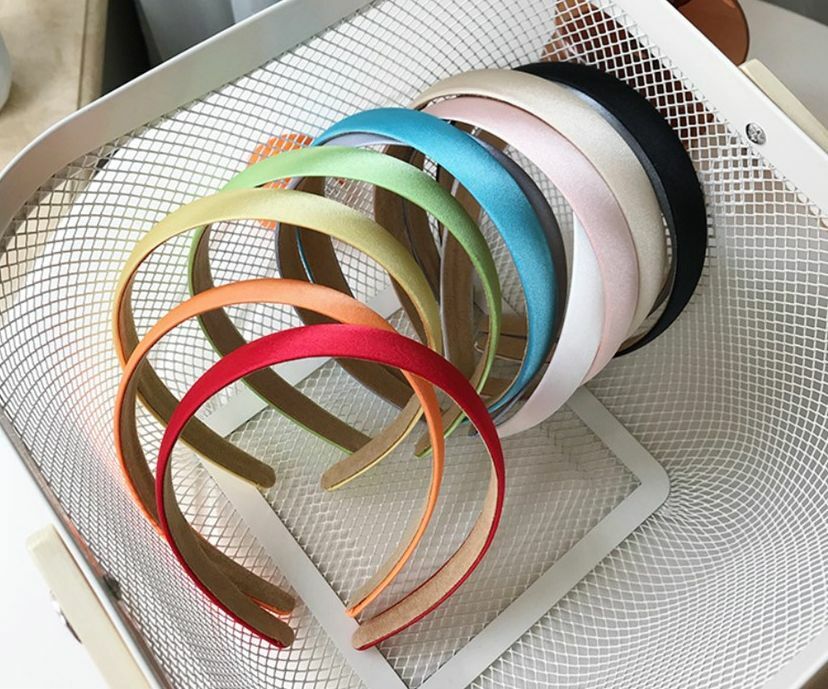 2cm-wide silky satin headband