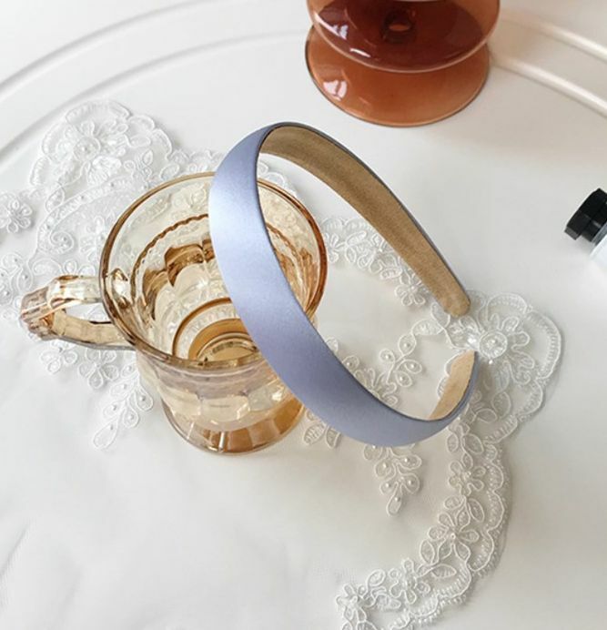 2cm-wide silky satin headband