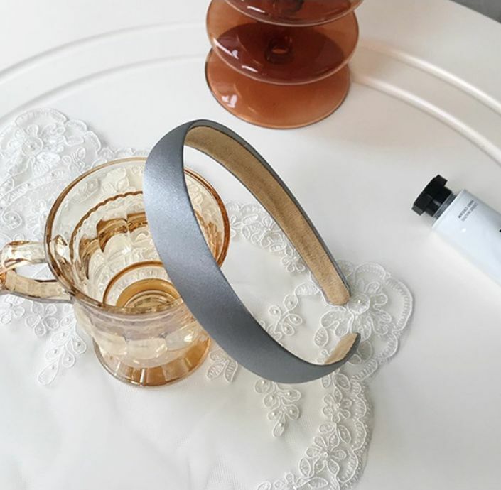 2cm-wide silky satin headband