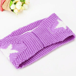 Mix of patterned crochet headbands