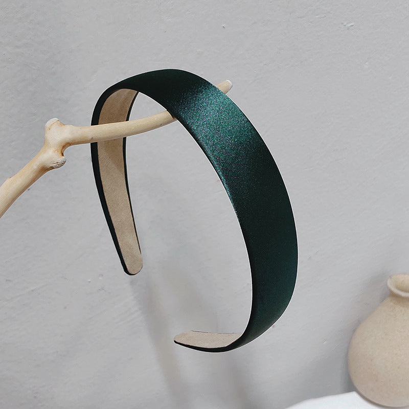 2.5cm-wide silky satin headband