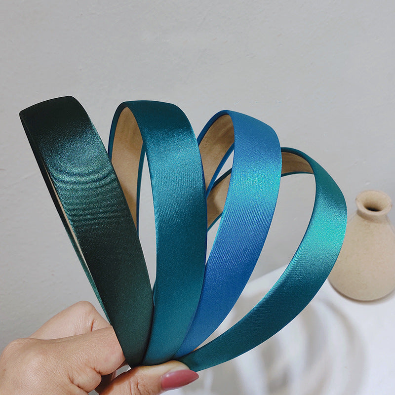 2.5cm-wide silky satin headband