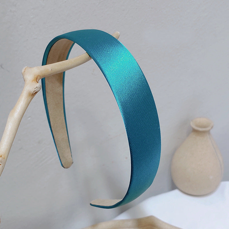 2.5cm-wide silky satin headband