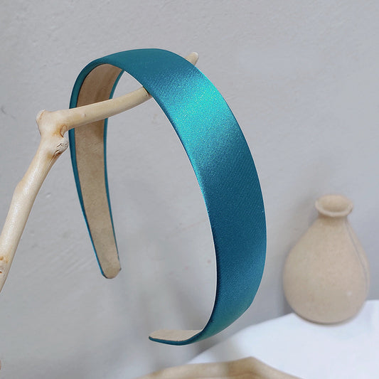 2.5cm-wide silky satin headband