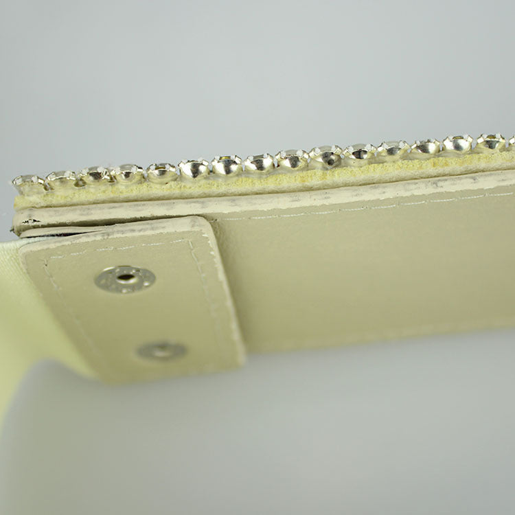 Luxury gems stretch belt