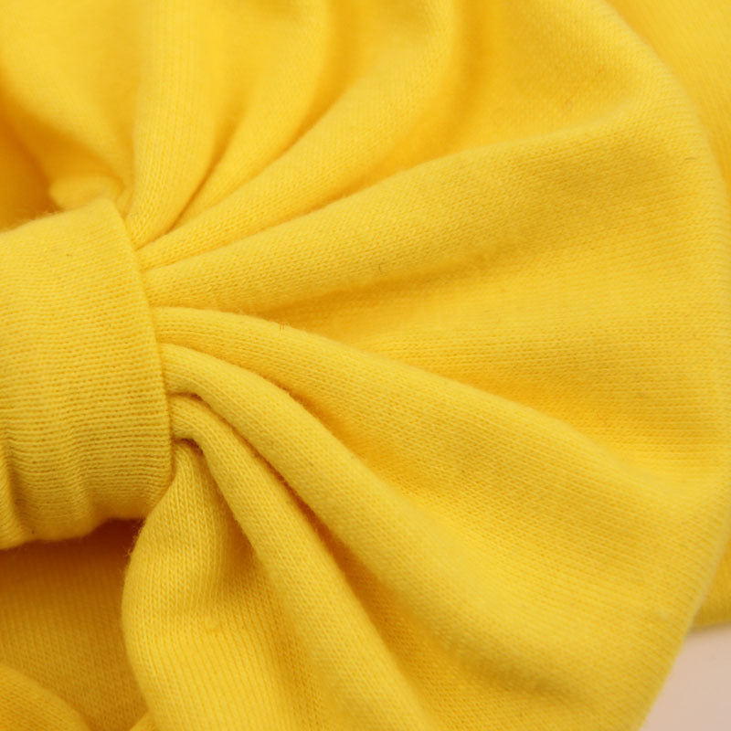 Cotton large bow headband