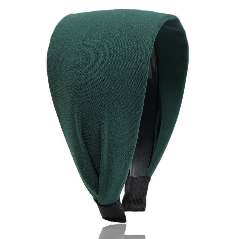 8cm wide plain colour headband