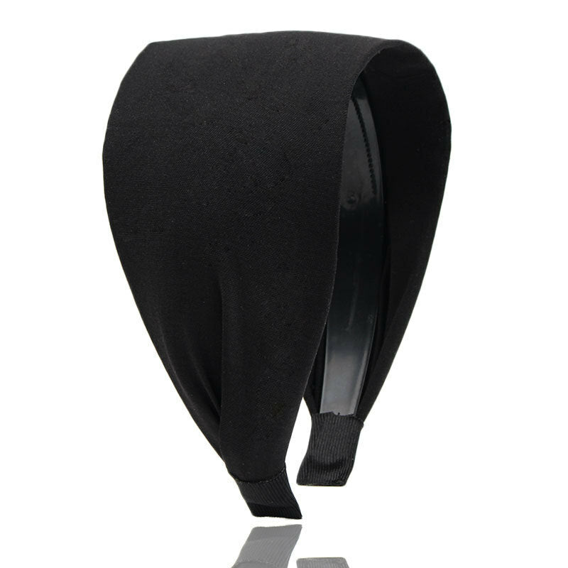 8cm wide plain colour headband