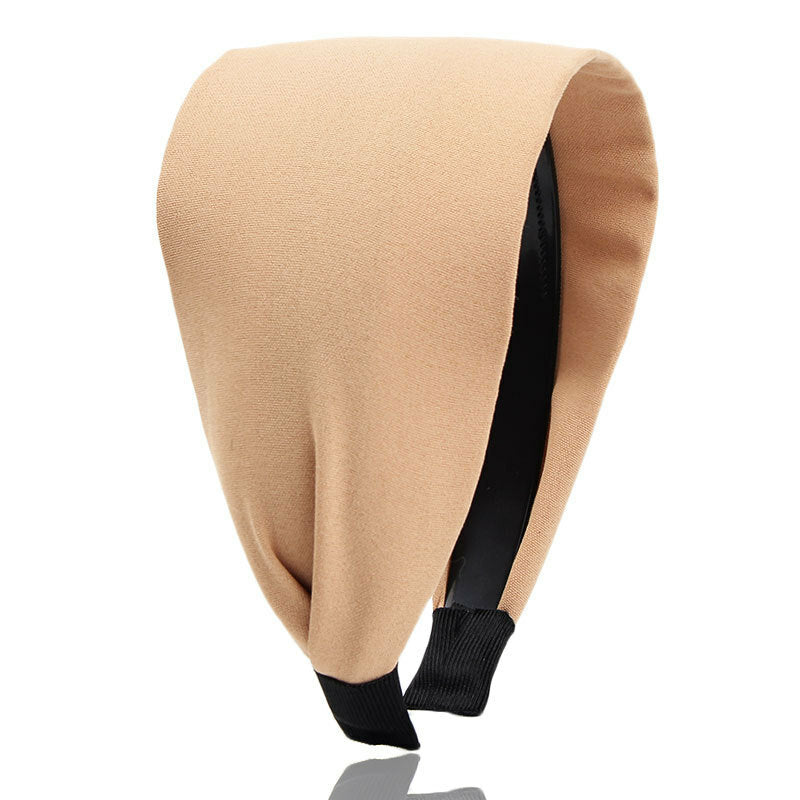 8cm wide plain colour headband