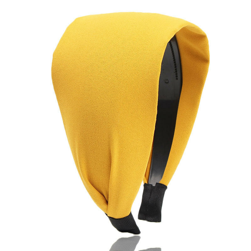 8cm wide plain colour headband