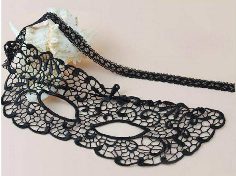 Lace party eye mask #7