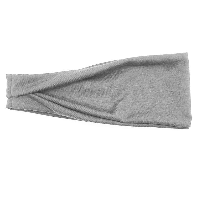 Plain sporty bandanna headband