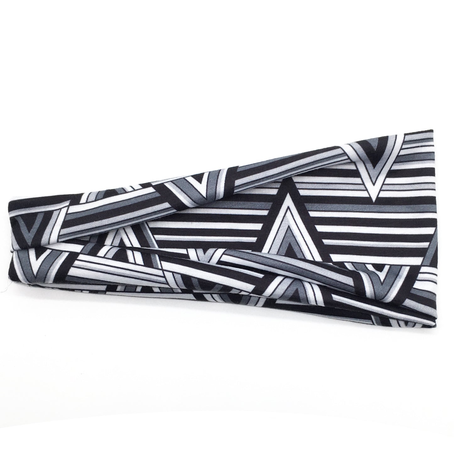 Soft cotton printed sporty bandanna headband
