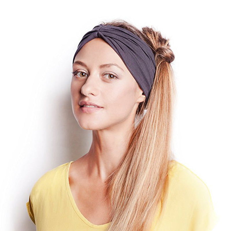 Multi-styles knotted head wrap