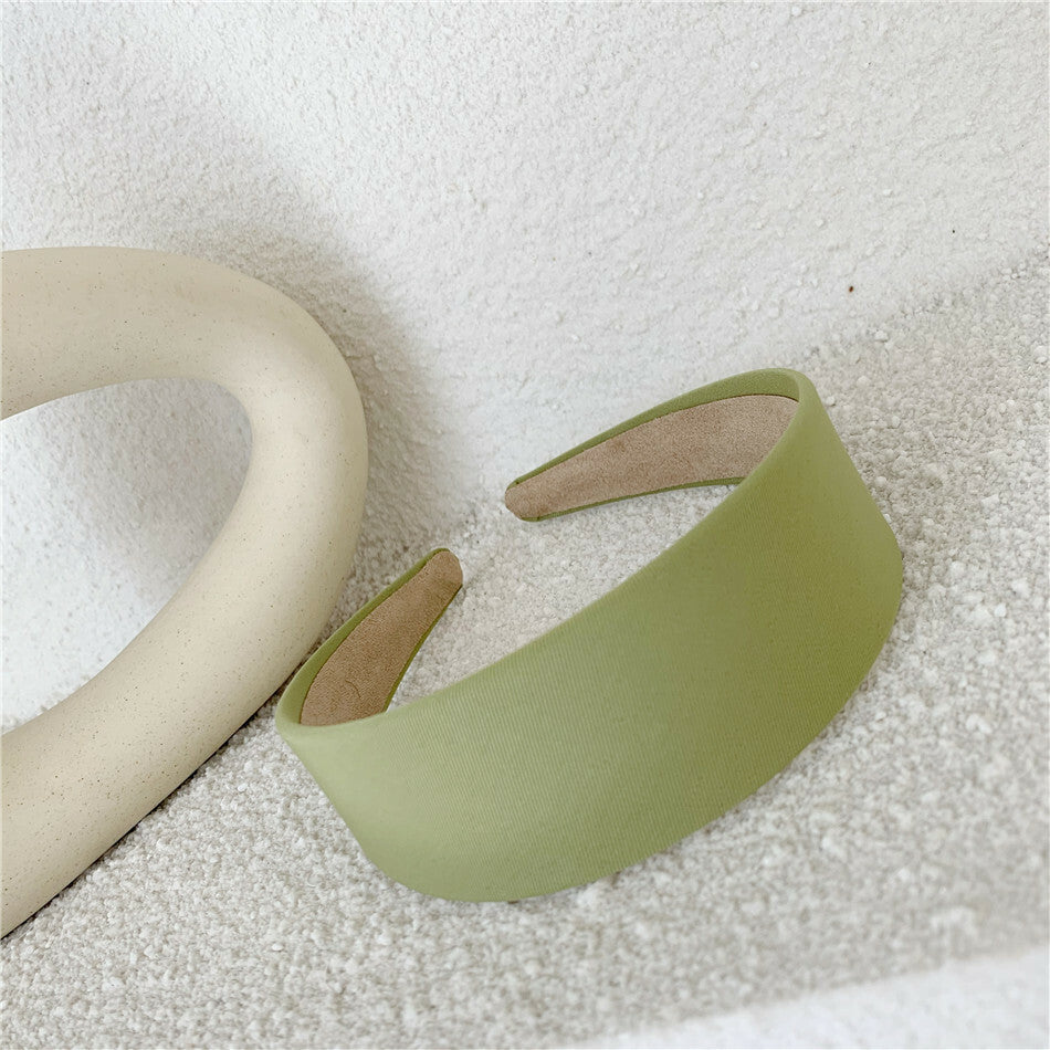 4cm-wide cotton fabric headband