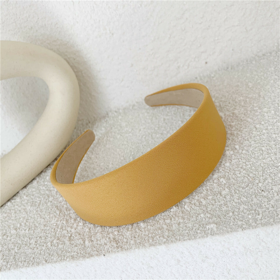 4cm-wide cotton fabric headband