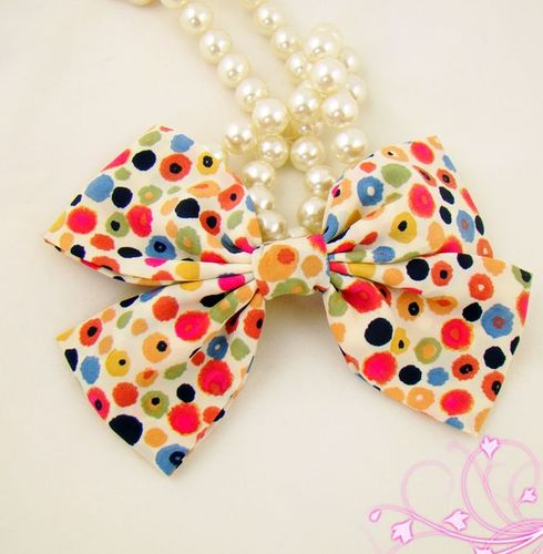 Sweet chiffon bow