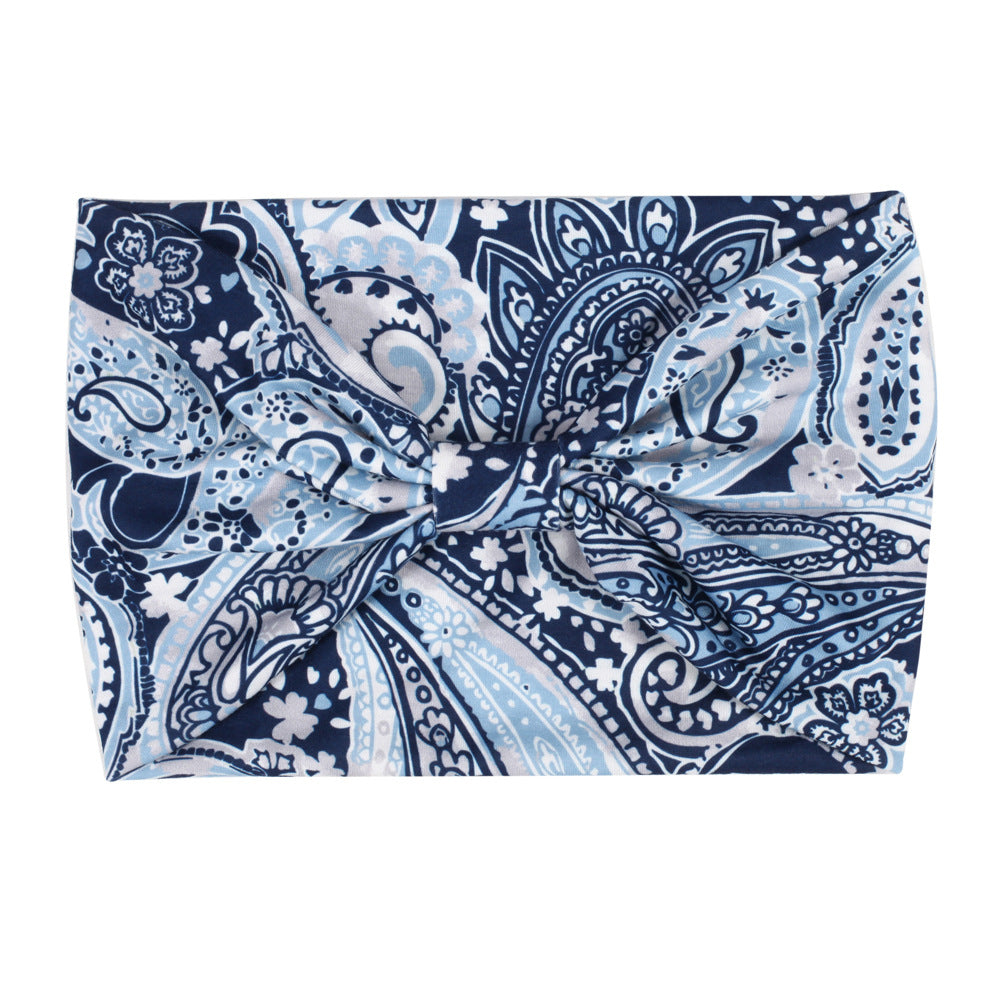 Multicoloured 2-way bandanna headband