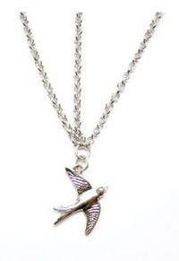 Dangling swallow hair chain (front-head)