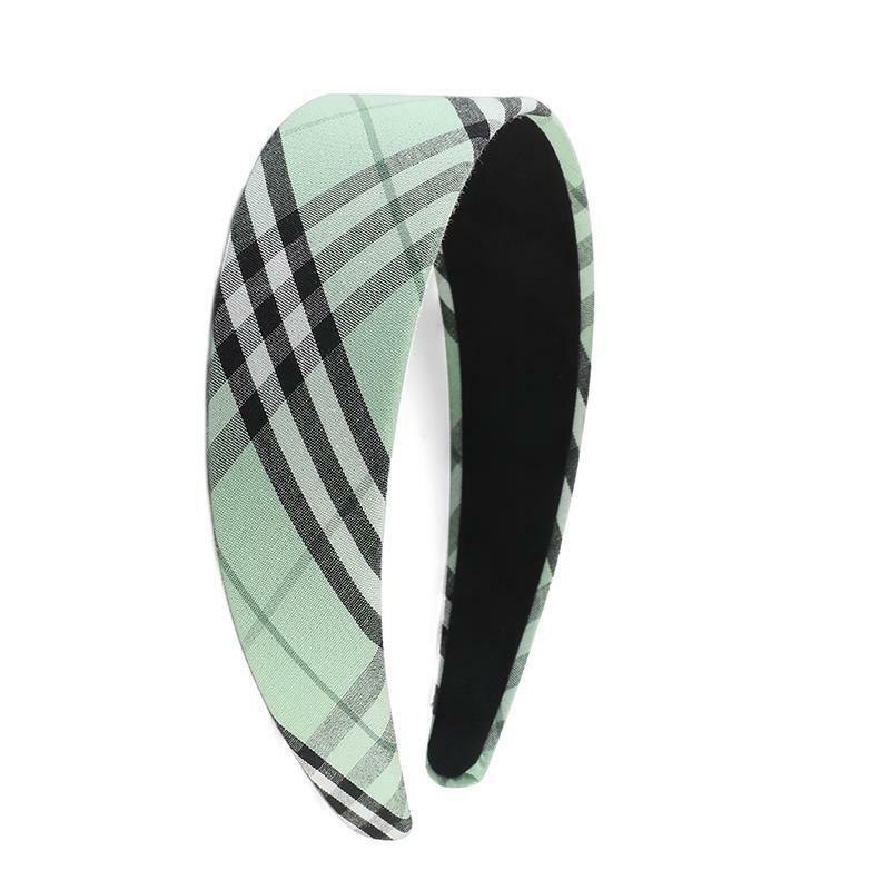4cm-wide Scotch plaids headband