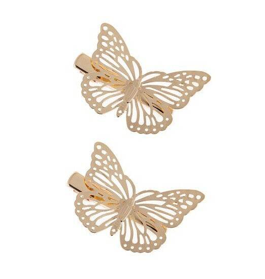 Butterfly hair slide