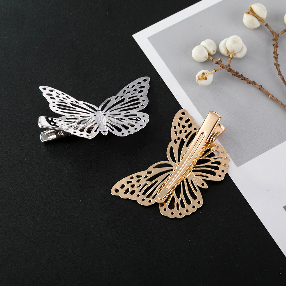 Butterfly hair slide