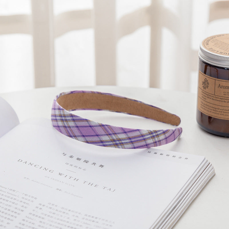 2.5cm wide cotton headband in multi printings