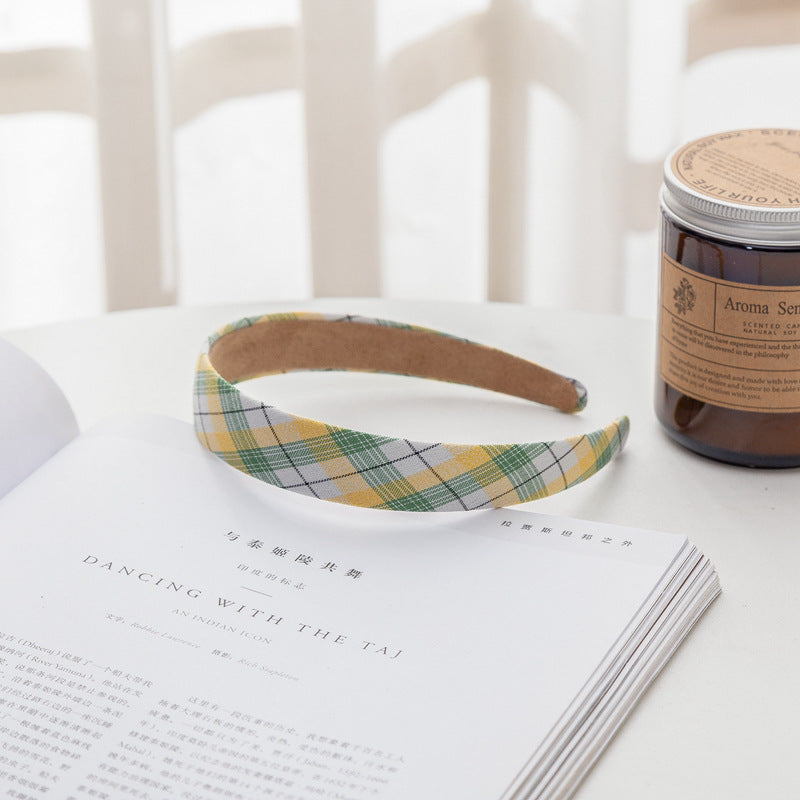2.5cm wide cotton headband in multi printings