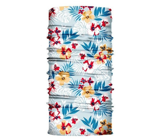 Bulk printed multi-purpose seamless head wrap 10 - 20 pieces