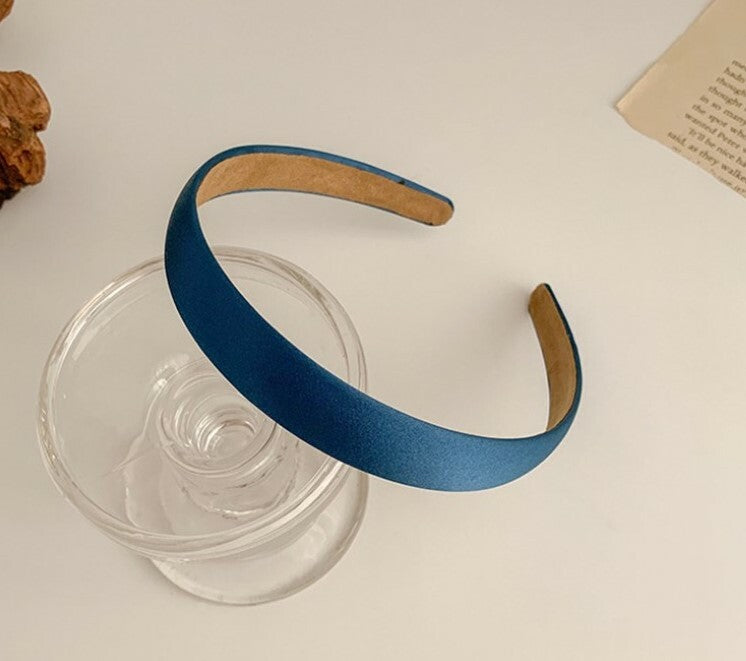 2cm-wide silky satin headband