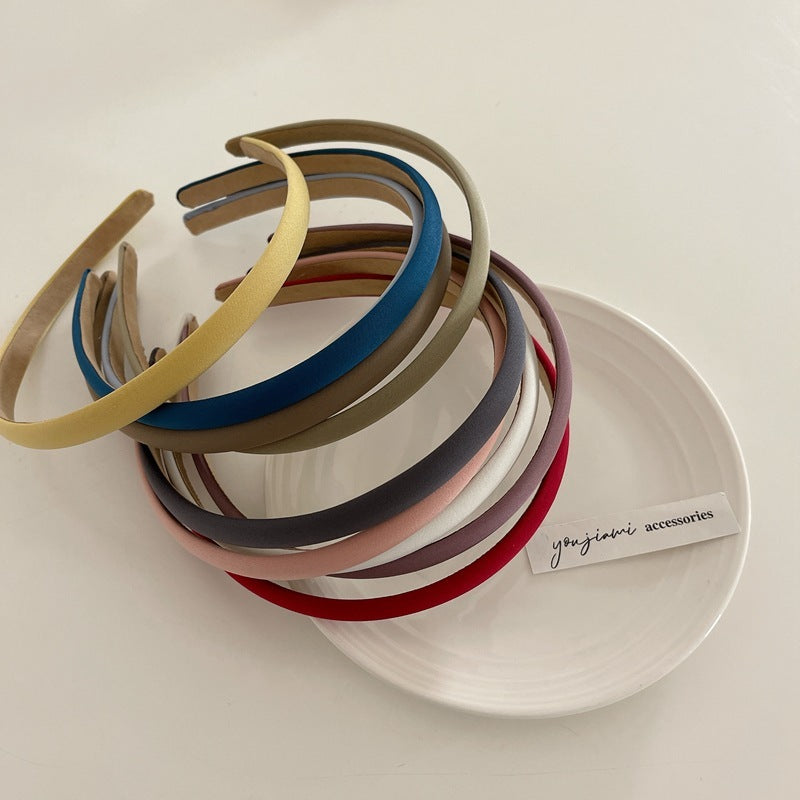 Bulk 1cm wide satin headband 20-50 pieces