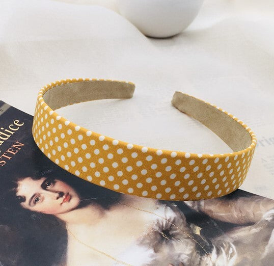 Polka dots headband