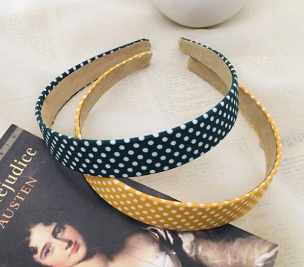 Polka dots headband