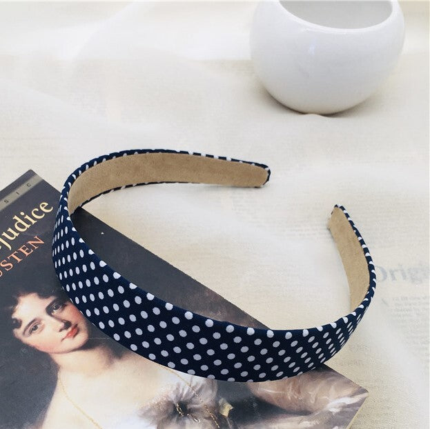 Polka dots headband