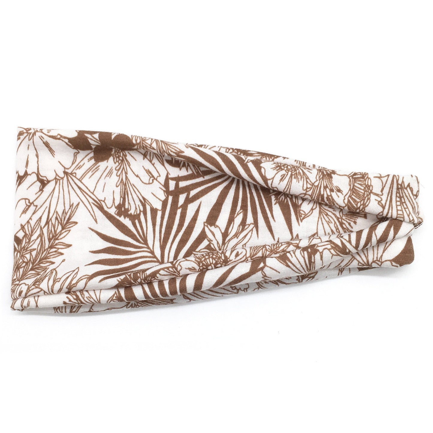 Soft cotton printed sporty bandanna headband