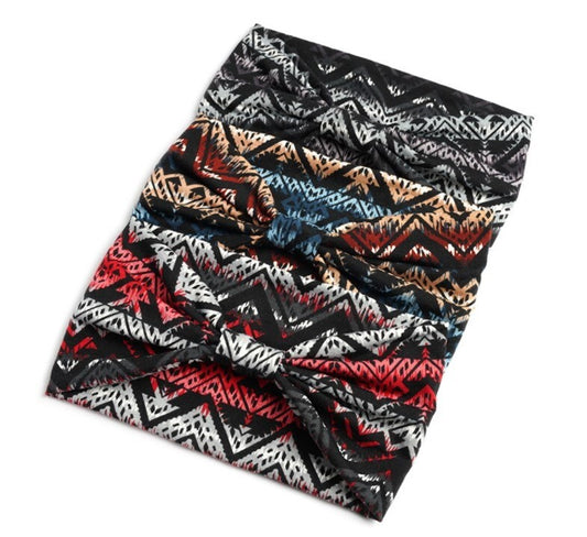 2-way multi-coloured bandanna headband