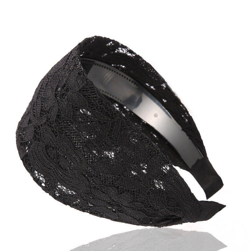8cm wide lace headband