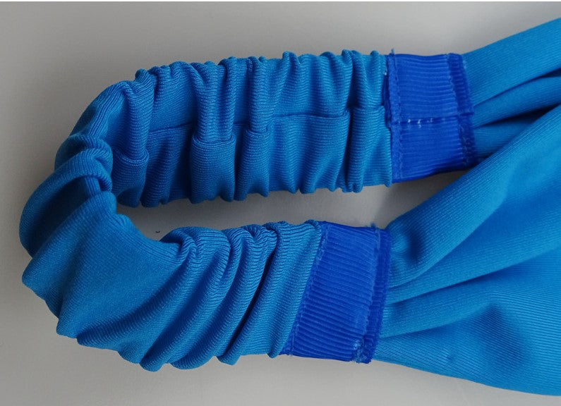 Sporty bandanna elastic hair band