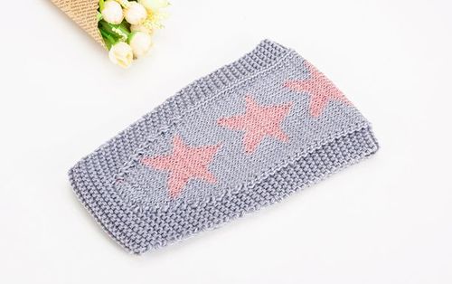 Stars crochet headband