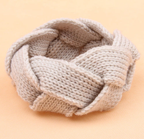 Crochet braided head band