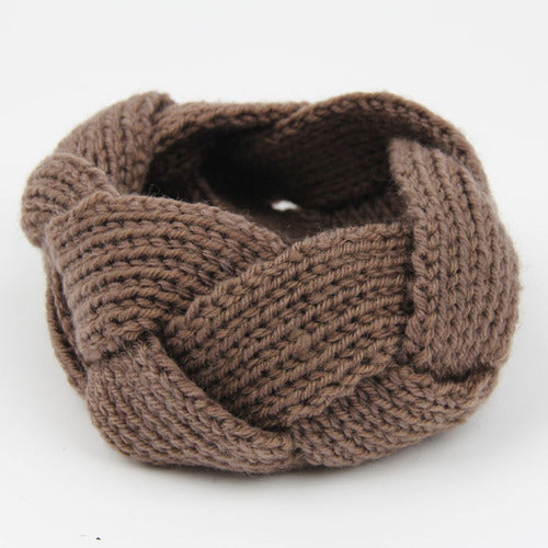 Crochet braided head band