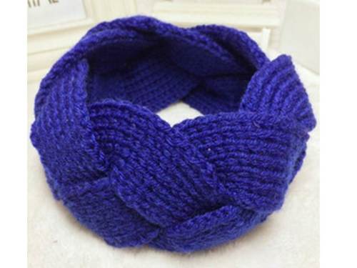 Crochet braided head band
