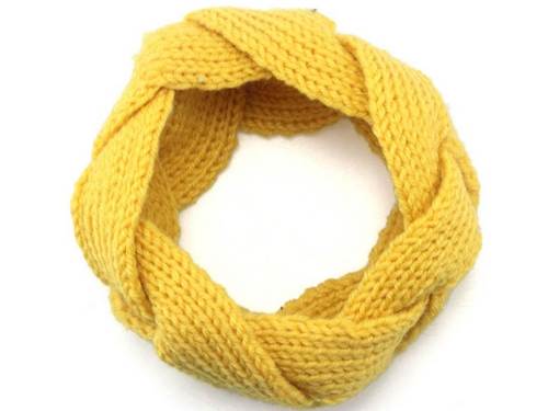 Crochet braided head band