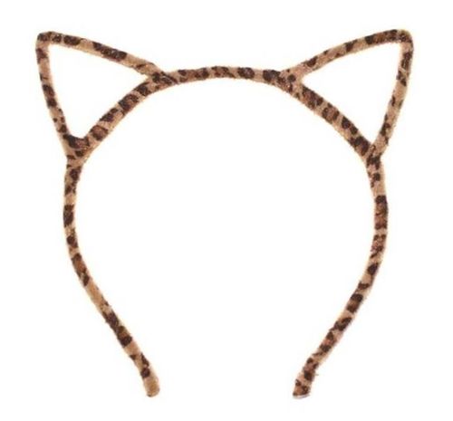 Fluffy cat ears headband