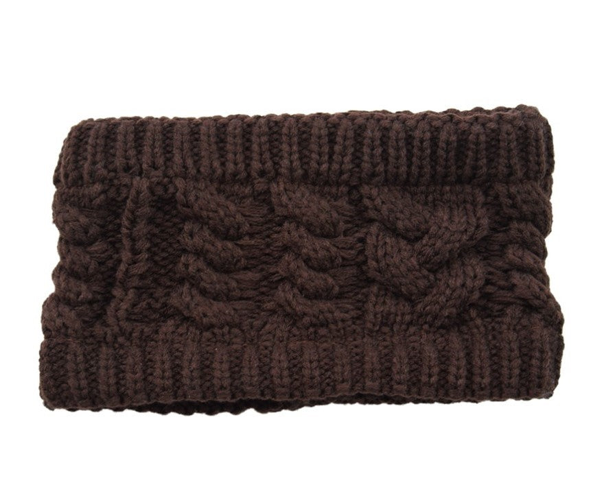 Thick loop knitted headband