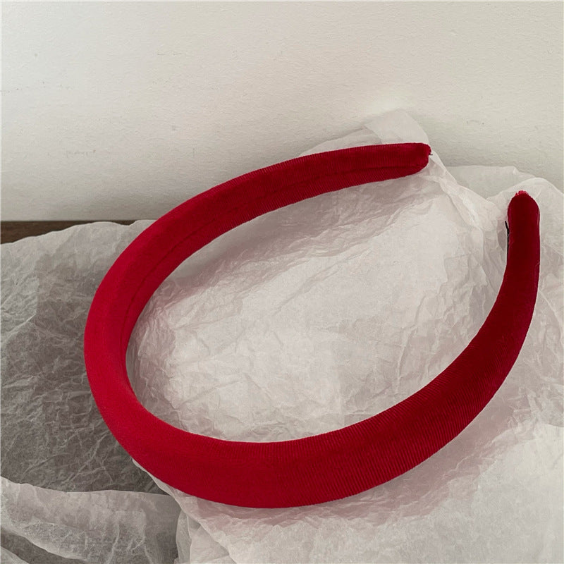 2cm wide smooth velvet headband
